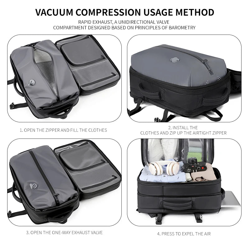 VacuPack Expandable Backpack